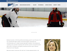 Tablet Screenshot of hockeyskating.com